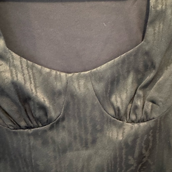 Zara Cropped Black Formal Top Size L - Picture 16 of 16